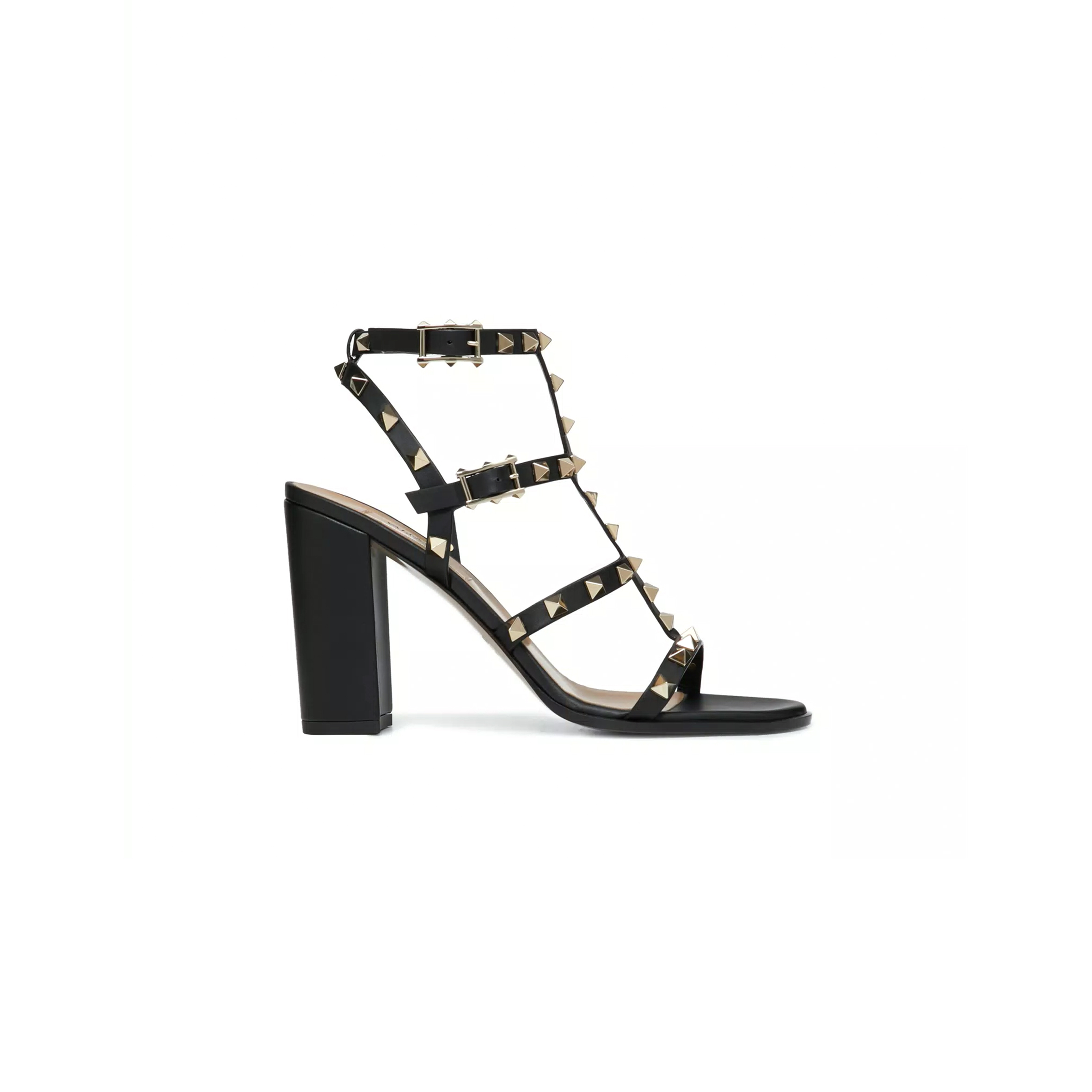 VALENTINO ROCKSTUD ANKLE STRAP SANDAL 90MM 5W2S0749VBP_0NO VALENTINO ROCKSTUD ANKLE STRAP SANDAL 90MM 5W2S0749VBP_0NO